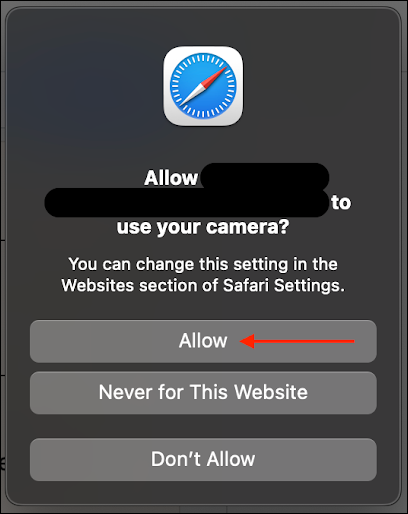 How to enable Camera access