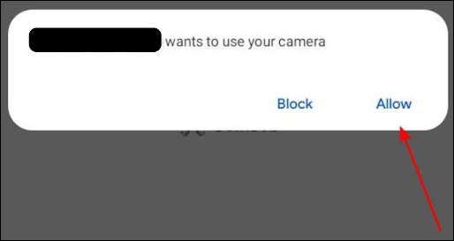 How to enable Camera access